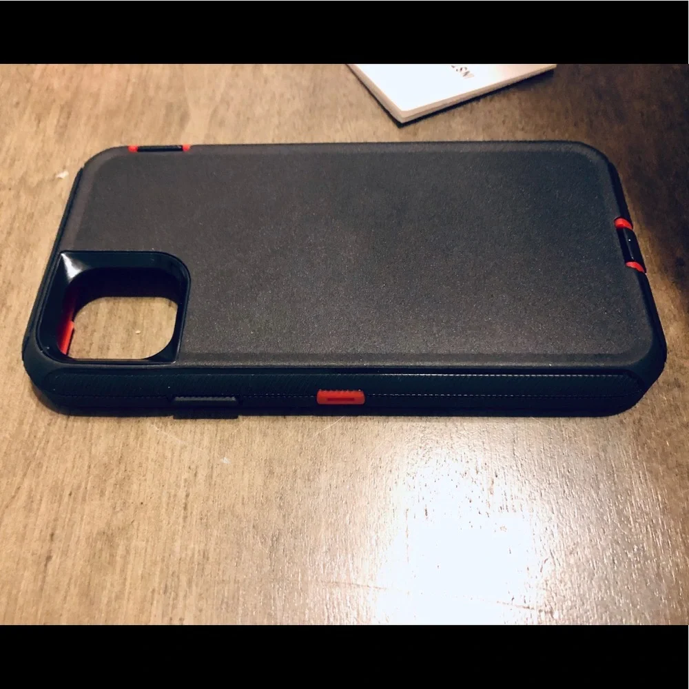 iPhone 11 4-in-1 Protective Durable Case-Red/Black